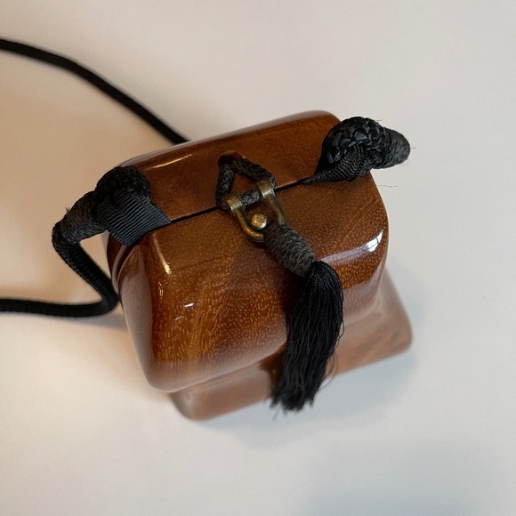 Timmy Woods Beverly Hills Collection Wooden Bag - Picture 5 of 9